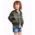 Matériau doux au toucher pour les enfants outwear personnalisé datar varsity jacket